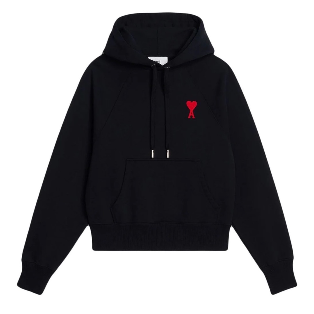 AMI Paris Ami De Coeur Long-Sleeve Hoodie